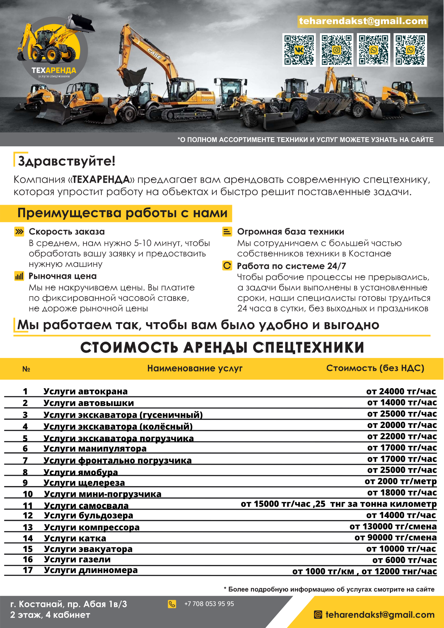 ТехАренда ⋆ Погрузочно-разгрузочные работы в Костанае